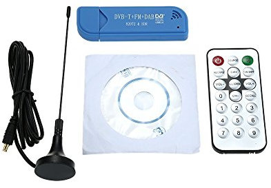 DollaTek Digital USB 2.0 DVB-T SDR + Dab + FM Sintonizzatore TV HDTV Ricevitore Stick RTL2832U + R820T2 Supporto Windows 2000 / XP/Vista / Win7