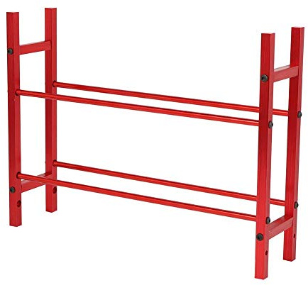 Keenso 2 Niveaux en Alliage d'aluminium RC Support de Stockage de pneus RC étagère de Pneu 1.9in pour SCX10 90046 D90 1/10 modèle de Voiture sur chenilles