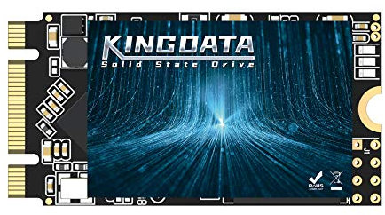 KINGDATA SSD M.2 2242 480GB Ngff Unità a stato solido interna Disco rigido ad alte prestazioni per laptop desktop SATA III 6 Gb/s （480GB, M.2 2242