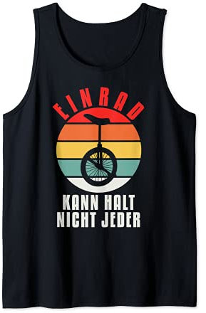 Einrad Fahren Kunststücke Tank Top