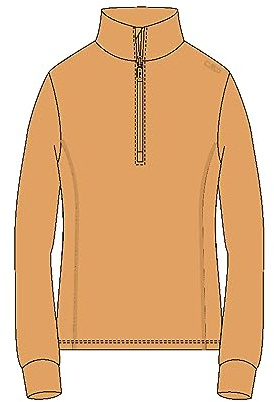 CMP Damen Fleece Shirt | Midlayer, second-layer, stretch softech, outdoor ausrüstung, Skibekleidung, vielseitiger einsatz, hochwertige qualität, warm
