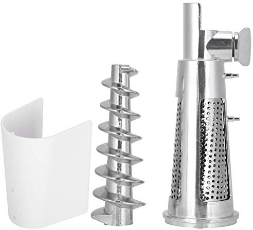 HEEPDD Piezas de Repuesto para Mezclador, Picadora de Carne, Eje de Tornillo, Funda de Filtro, Accesorios Deflectores Aptos para Exprimidor de Tomate, Picadora de Carne, Licuadora