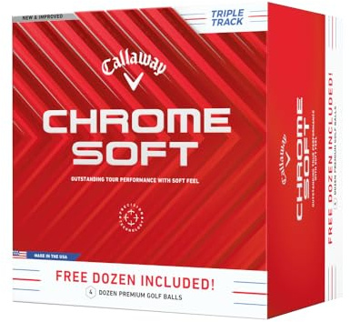 Callaway Golfbälle aus Chrom, weich