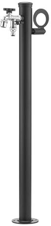 Belfer 42SRR Fontana da Giardino con Doppio Rubinetto e Porta Tubo Acqua Colore Antracite