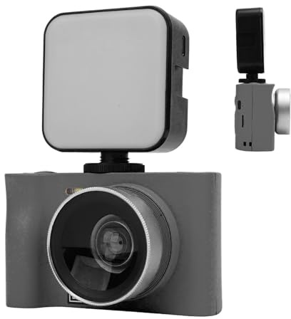 Appareil Photo Numérique, Appareil Photo Compact 2,5K 24MP, Zoom Numérique 16X, Caméra de Simple avec Lumière de Remplissage, Mini Caméra Portable avec écran de 2,8
