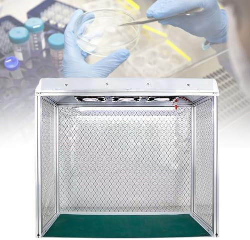 Banco Da Lavoro Pieghevole Senza Polvere, Con Ventilatore A Lame Al Volume D'Aria 3000 Giri/Min Di Cappa A Flusso Laminare Verticale, Per Piantine Di Colture Di Tessuti Da Laboratorio Senza Polvere