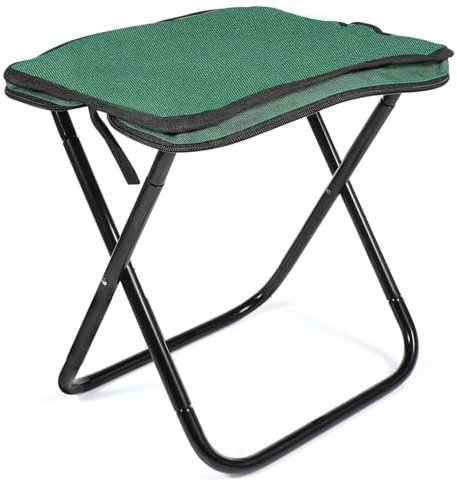 iplusmile Faltbarer Campinghocker Aus Aluminiumlegierung Tragbarer Sitz Für Outdoor-aktivitäten Klappbarer Gartenhocker Für Reisen Und Angeln