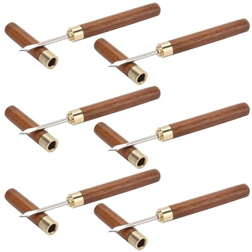 6 Pack 6.4 Ice Picks with Safety Cover,Pick Tool for Breaking Ice Ice Dispenser for Bartending, Ice Hockey Shaving, Bar, Banquet, Camping