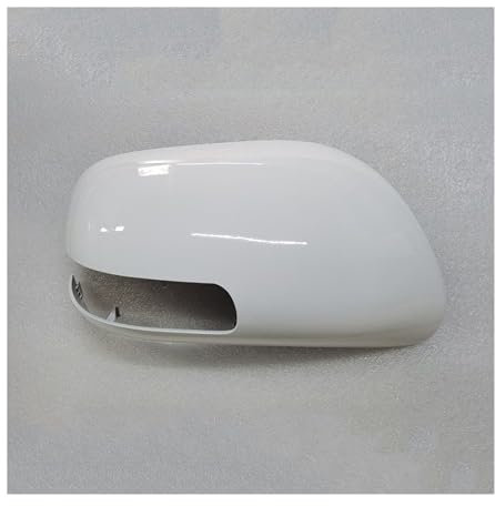 Außenspiegel Kappe Für Toyota Für Yaris 2007 2008 2009 2010 2011 2012 2013 Autozubehör Rückspiegelgehäuse Umkehrspiegelabdeckung Spiegelabdeckung Spiegelabdeckung(Whita Right)