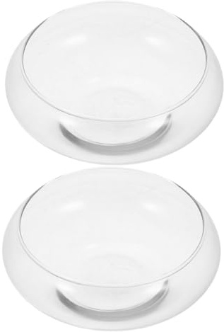 HOLIDYOYO 2pezzi Vaso Per Piante Idroponiche Contenitori Trasparenti Per Fiori e Piante Grasse Design Elegante e Facile Manutenzione Per Decorazioni Domestiche e Ufficio