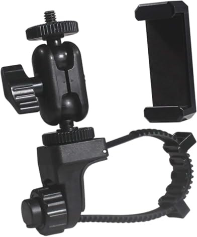 Support de téléphone portable rotatif à 360 degrés pour diffusion en direct, clip de fixation pour pupitre, adapté à la lecture de musique au piano, à la guitare et au violon.