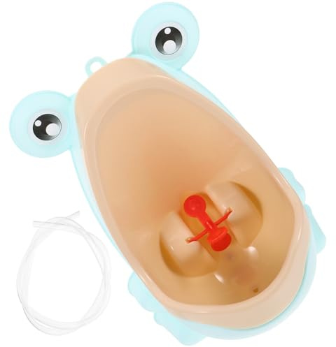 SEWACC S Cartoon Frog Standing Wall-mounted Potty Urinal for Boys Boys’ Pee Trainer with Color Boys Standing Potty Toilet for Training at Home Assorted style