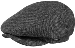Barts Herren Oslo Cap Baskenmütze, Schwarz (BLACK 0001), Medium