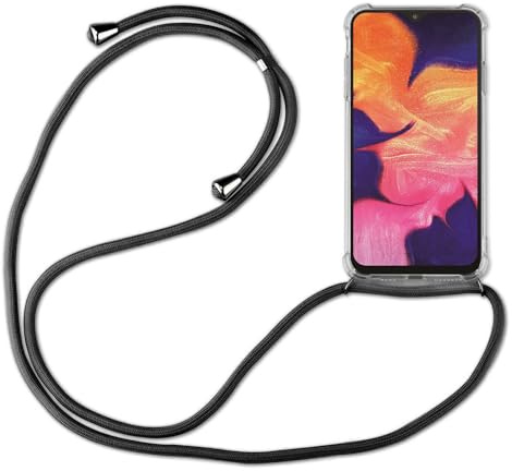 betterfon Hülle Kompatibel mit Samsung Galaxy S20 FE | Handykette Smartphone Halskette Hülle mit Band | Handyhülle mit Kordel zum Umhängen Kompatibel für Galaxy S20 FE | Schwarz