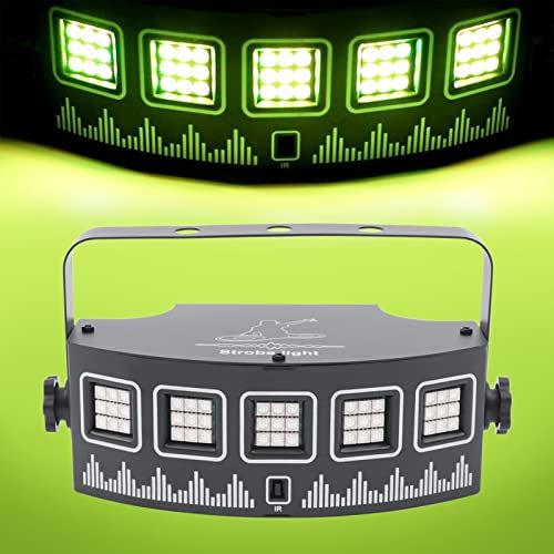 Bühnenlicht Led Licht, 45 LED Bühnenlicht Partylicht RGB mit 7 Farbe mit Fernbedienung, Disco Lichteffekte Scheinwerfer Beleuchtung für Stage DJ Club Halloween Weihnachte Party