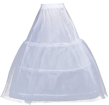Vestido de novia con 3 aros, enagua larga blanca, falda de enagua para vestido de novia, enaguas, longitud del suelo, vintage, crinolina, bajo falda, enaguas para vestido de noche, vestido de fiesta