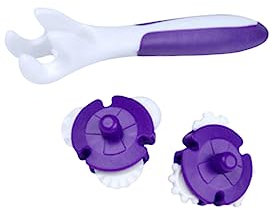 RORPOIR 3pcs Useful Cake Baking Roller Reusable Dessert Making Tool for Home Bakery Kitchen Utensil Baking Supplies