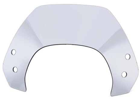 Windschutz Deflektor Für Vespa Sprint 125 150 2016-2022 Motorrad Windschutzscheibe Windschutz Luftabweiser Sprint125 Sprint150 Roller Zubehör Motorrad Flyscreen(Model 3)