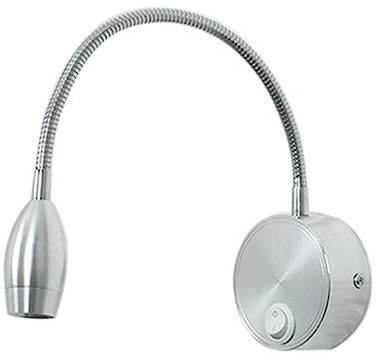 Yardenfun 3W LED Wandleuchte Mit Flexiblem Schwanenhals Drehbare Leselampe Für Nachttisch Bettleuchte Ideal Für Schlafzimmer Und Wohnräume