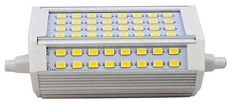 YSJX Lighting, Pack of 2, Led R7S Corn Lamp AC85V-265V 30W 5730SMD-64LED 118mm Dimmable Led Floodlight Lights Household Bulbs(Cold White dimming)