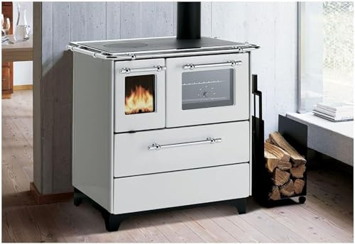 Palazzetti - Cocina leña Royal de Palazzetti, modelo Betty 3.5 con horno