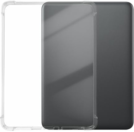 Hülle Transparent für 7 Zoll E-Book Reader 2024, TPU Cover für Paperwhite 12. Generation, Schutzhülle Case für Colorsoft Signature Edition 1 Generation, Schutzhülle mit Airbag, Stoßfeste, Kratzfeste