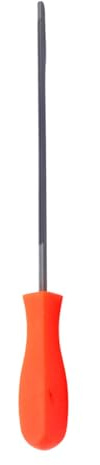 kokdid Lima hexagonal para afilar motosierras de 4,0 mm, 4,8 mm, 5,5 mm, herramienta de lima de cadena para mantenimiento de cadenas, limas de motosierra para afilar