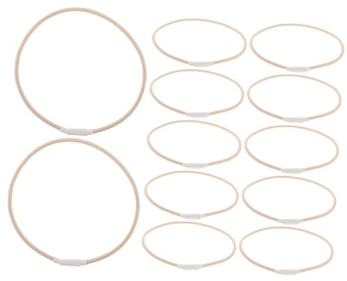 BESPORTBLE 12pezzi Elastici Antiurto Per Supporto Microfono Anello in Gomma Antiurto Per Microfono Condensatore Elastici Per Supporto Fascia e Antivibrazioni Per Scrivania Da Studio