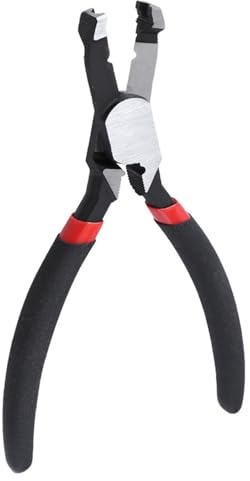 Yosoo Health Gear Alicates Extractores de Tornillos, Pelacables Multifuncionales y Alicates de Corte Lateral, Construcción de Acero Al Carbono, Ideal para Tornillos Oxidados y Pernos Pelados