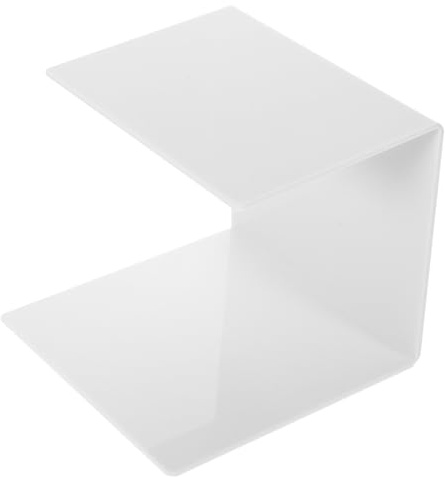 Toyvian Supporto per Extension Ciglia Bianco in Plastica, Comodo e Efficiente, Espositore per Strumenti Professionali in Workspace per Grafting Ciglia