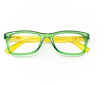 Occhiali da Lettura Nebraska Verde-Giallo +1,00