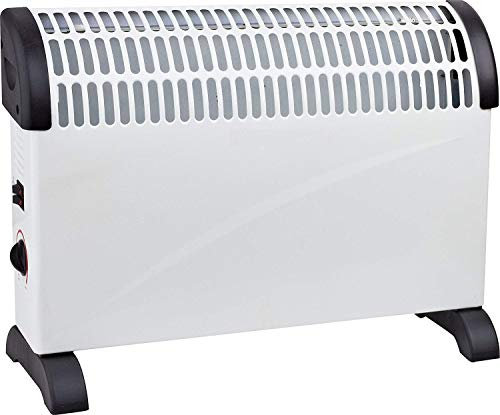 Convector de aire Turbo, termostato ajustable, 3 funciones