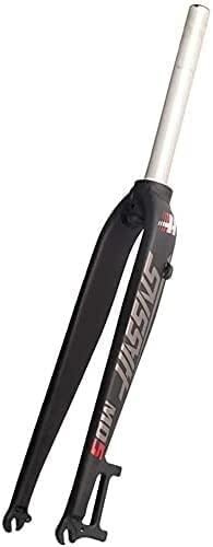 Federgabel Starre MTB-Vordergabel 26/27,5/29 Scheibenbremse MTB-Gabel 28,6 mm Superleichte Vordergabel Ultraleichter Fahrrad-Gasstoßdämpfer B,27.5inch