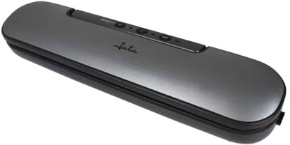 Jata JEEV2210 Envasadora al Vacío, 90 W, Potencia de Succión 0,60 bar, Capacidad de la Bomba 4,5 L por min, Permite el Vacío de Recipientes, Apta Bolsas 30 cm de ancho, Para Alimentos Secos y Salsas