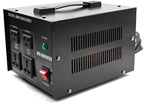 Transformador convertidor de voltaje 220V-110V convertidor elevador/bajador 2000W descendente