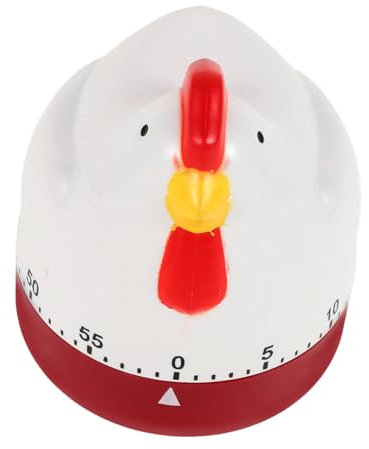 Ciieeo Mechanical Cooking Timer for Kitchen Precision Mechanical Structure and Plastic Material, Portable Timing Device for Planning and Habit Training, Suitable for Students