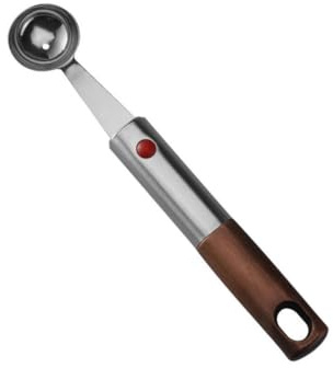 ULTECHNOVO Cuillère à Melon en Acier Inoxydable Surface Lisse, Outil Facile à Utiliser Boule de Melon et Boule à Glace Cuisine et Restaurant