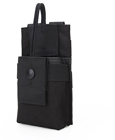 OAREA MOLLE Tactical Airsoft 1000D Walkie-Talkie Tasche Jagd Paintball Spiel Zubehör Tasche Interphone Pouch Kurzen Radio Holster Intercom Tasche