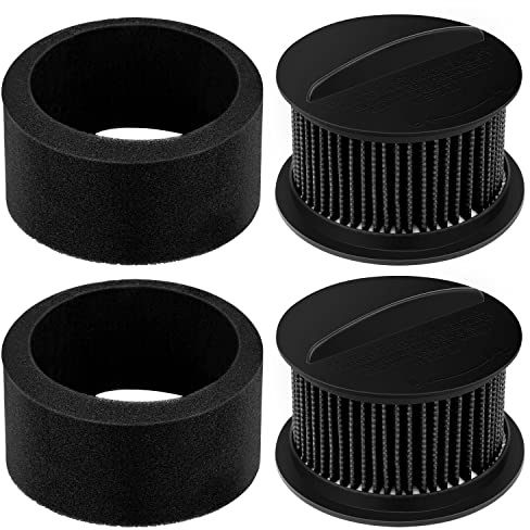 Leadaybetter 2 Replacement Filter for Bissell Power Force & Helix Turbo Inner and Outer Filter Set for Bissell 32R9,203-7913