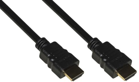 LINK LKCHDMI150 - Cavo HDMI tipo A maschio-maschio (15 m, nero) – Contatti dorati in rame AWG26 – Supporto 4K UHD, 3D, Ethernet e canale audio di ritorno – Compatibile HDTV LED LCD