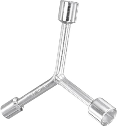 CoCud Y-Shaped 3 Way Socket Wrench, | 10mm 12mm 14mm 3-inch Length | CR-V Y-Type Hex Spanner Repair Tools - (Applications: for Bicycle Maintenance and Repairing), 1-Piece