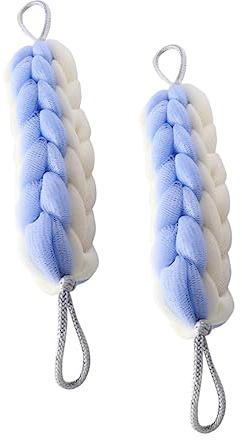 MAGICLULU Bade-duschstreifen Rückenschrubber Peeling Bade-körperschrubber Gewebtes Duschzubehör Für Frauen Und Männer Nacken Schultern Und Rücken