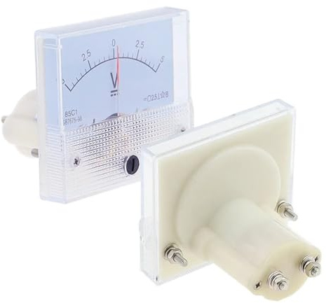 amperometro 85C1-V Voltmetro a puntatore CC positivo e negativo 5V10V15V20V30V50V100V150V250V Misuratore a puntatore bidirezionale(150V -0-150V)