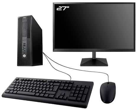 PC HP Workstation Z240 SFF Ecran 27 Intel I7-6700 RAM 8Go SSD 480Go W11 WiFi (Reconditionné)