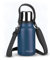 Termo De Acero Inoxidable De 1 Litro Con Aislamiento Al Vacío De Doble Pared. Mantiene Las Bebidas Frías Y Calientes Todo El Día. Ideal Para La Oficina, Senderismo Y Camping (Azul Oscuro).
