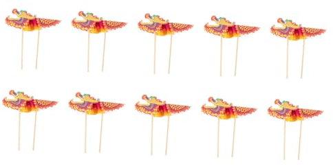 VICASKY 10sätze Diy-material-kits Für Drachen-bastel-kits Bastelmaterialien Schönes Bastelmaterial Für Junge Mädchen Diy-zubehör Mit Glatten Kanten