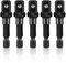 Nogeqi 5 Pcs 3/8 Impact Adapter,Impact Socket Adapter,1/4 to 3/8 Drive Adapter Kit for Impact Driver, Automotive DIY,Extension Socket Driver Bits,Handle Nut Driver and Drills