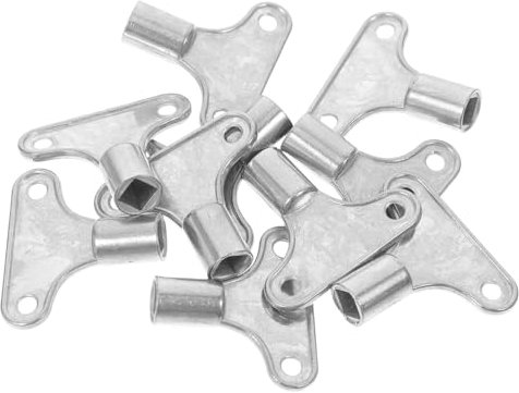 DIYEAH 10pcs Multi-Functional Radiator Valve Key Radiator Bleed Air Vent Keys