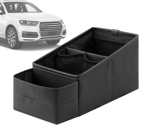 Organisateur de siège d'auto, organisateur de stockage de voitures entre sièges,Organisateur de la console de voiture - Organisation intérieure automobile pour le coffre de camion Van Vehicle Travel R