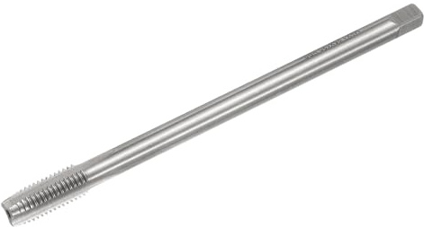 uxcell Metric Thread Tap M9 x 1.25 H2 130mm Extra Long Straight Flute Screw Thread Milling Machine Taps Threading Tapping Repair Tool